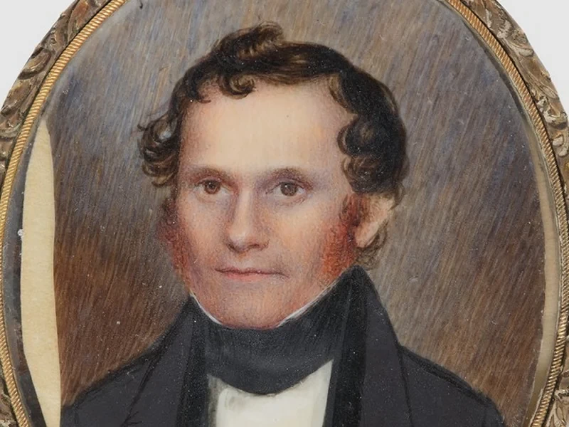 1804-Alvan Clark - Ritratto di un uomo
